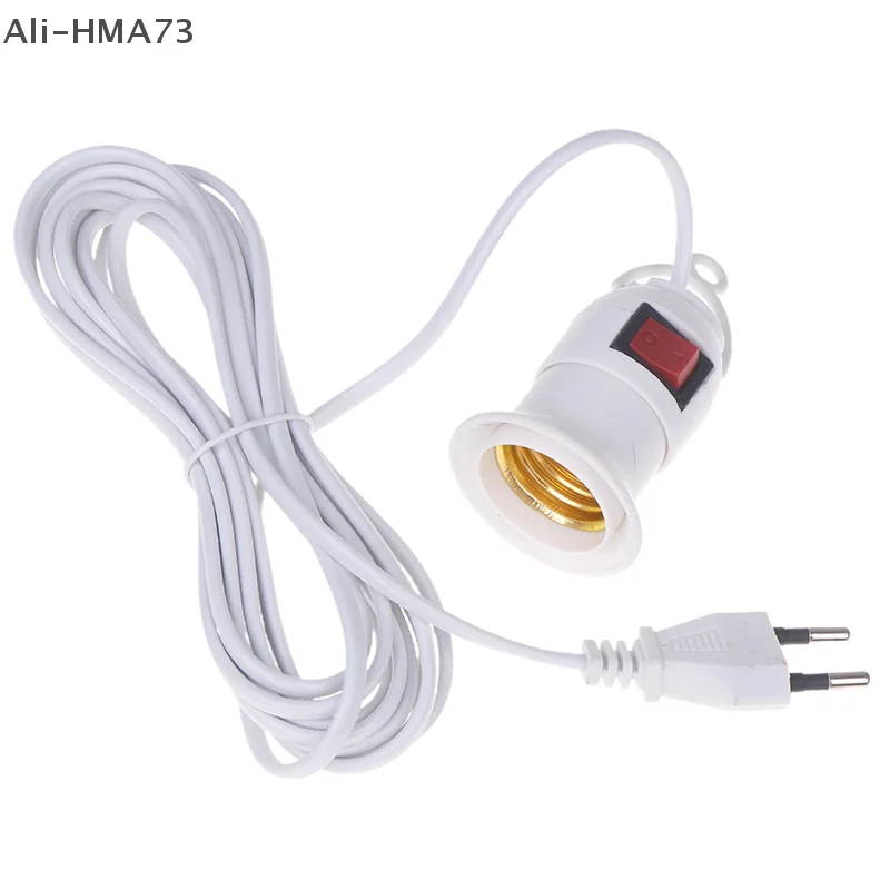 HMA73-EU Spina 4M Cavi del cavo di alimentazione E27 Portalampada con interruttore per lampadine a sospensione a LED Apparecchio Hanglamp Presa di sospensione