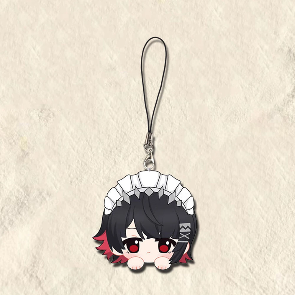 Jogo zenless zona zero ellen joe von lycaon corin wickes chaveiro cosplay corda chaveiro figura pingente telefone corrente acessórios