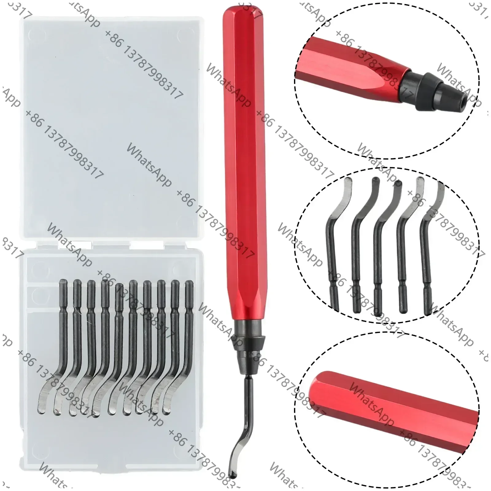 Hand Burr Trimming Knifes BS1010 NB1100 Edge Scraper Pipes Trimmer For HSS Plastic Metal Wood Deburring Tool Rough Edge Remover