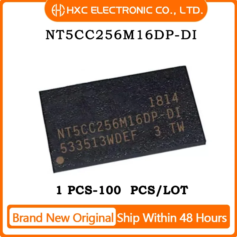 1PCS/10PCS/50PCS/100PCS NT5CC256M16DP-DI Brand New Original IC Chip