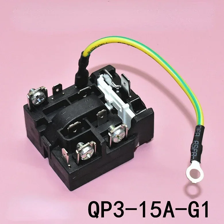 1pc Refrigerator Starter relay Compressor Overload Protection Relay QP3-15A-G1 Freezer Replacement Accessories