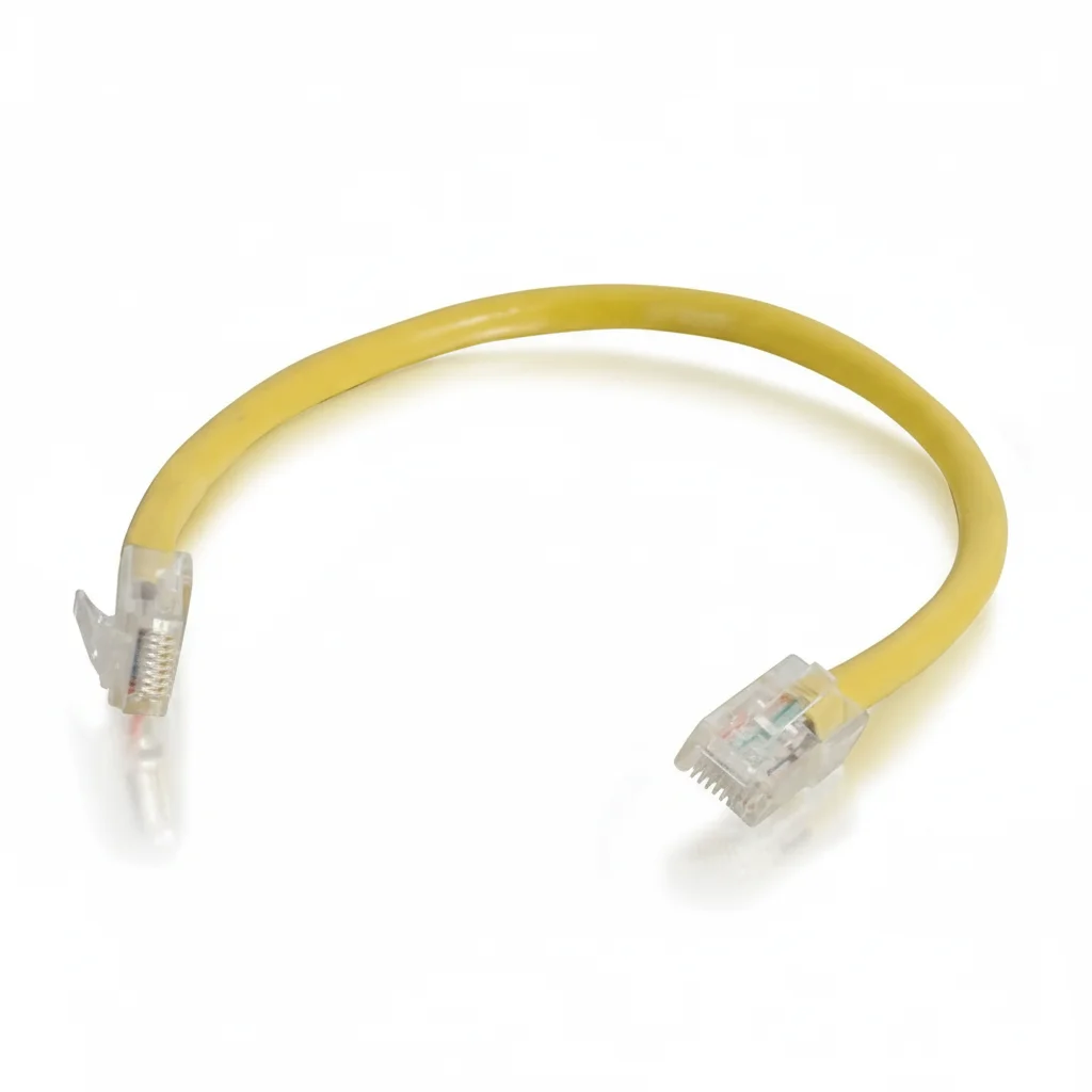 

C2G 757120227069 Сетевой патч-кабель CAT5e Ethernet на 25 футов — желтый — неразборенный, неэкранированный (UTP) — штекер RJ-45, бывший в употреблении, как новый