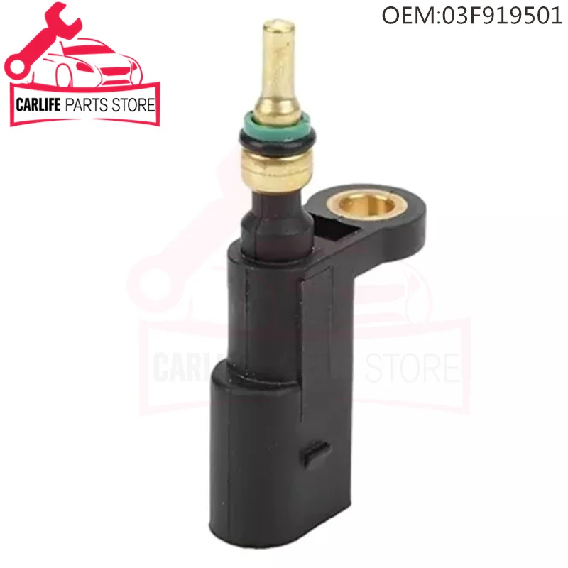 03F919501 For Volkswagen VW Golf MK7 Jetta MK6 Beetle Audi A3 A8 Q3 1.2T / 1.4T Coolant Water Temperature Sensor 03F919501A