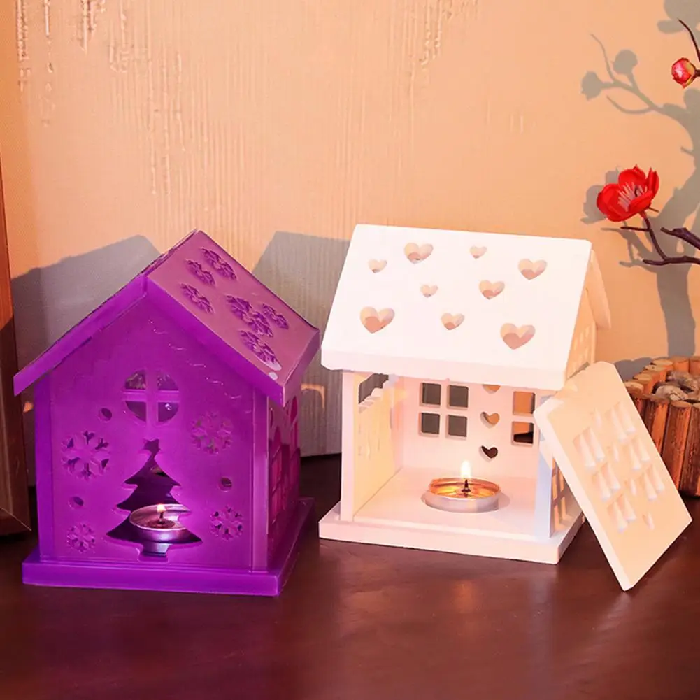 House Silicone Mold for Candle Making Decorative Plaster House Mold for Hobbyists Christmas Gingerbread House for Easy-release