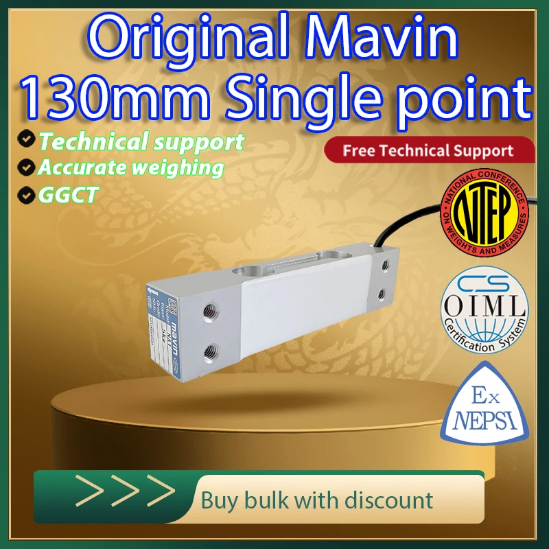 Original MAVIN ZZPH1 High Precision Single Point Load Cell 5kg 20kg 50kg Aluminum Alloy Weight Sensor for Platform Scale OIML C3