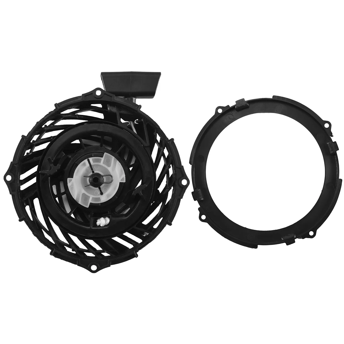 

ABKL Recoil Pull Starter Assembly Power Engine Machine Tools Lawn Mower Parts Compatible for Briggs Stratton 590588 500E