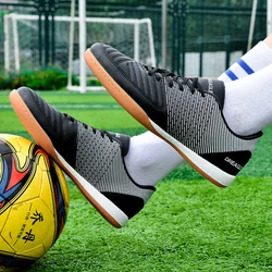 Heißer Verkauf Jugend Langen Nagel Fußball Schuhe Kinder Studenten Große Größe Gebrochen Nagel Fußball Schuhe Unisex Training Schuhe 35-45 #