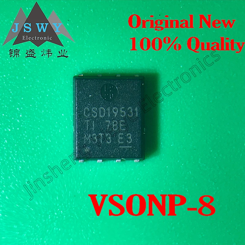 

(10/50 pieces) CSD19531Q5A VSONP-8 CSD19531/N channel/100V16A/New original stock Electronics