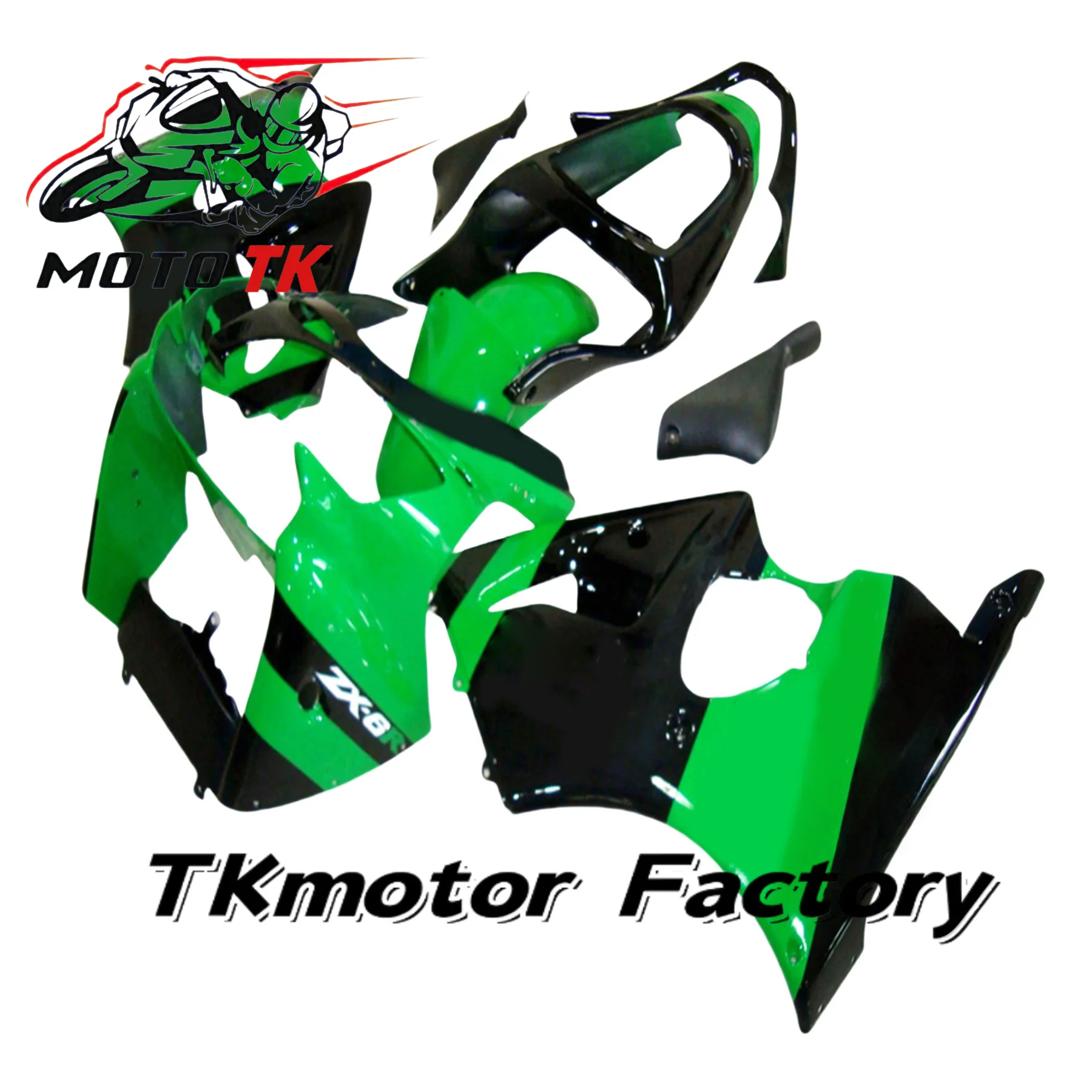 

Plastic Fairing Kit For Kawasaki ZX6R 636 2000 2001 2002 Motorcycle Injection Molded ABS Bodywork Parts