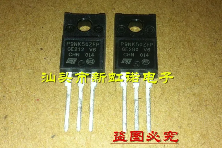 5ชิ้น/ล็อตใหม่ P9NK50ZFP Triode Integrated Circuit คุณภาพดีในสต็อก