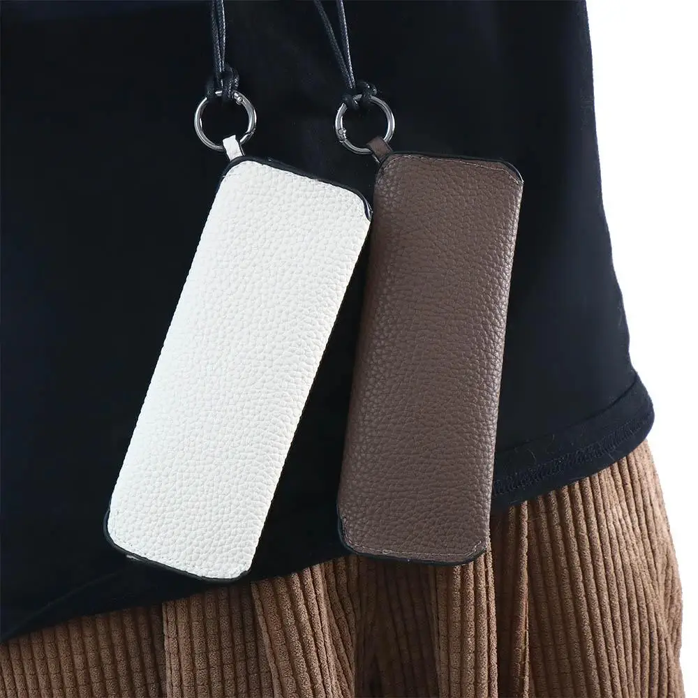 مع الحبل مقاوم للماء حامل النظارات المعلقة بو الجلود نظارات حافظة نظارات واقية حقيبة تخزين النظارات الشمسية