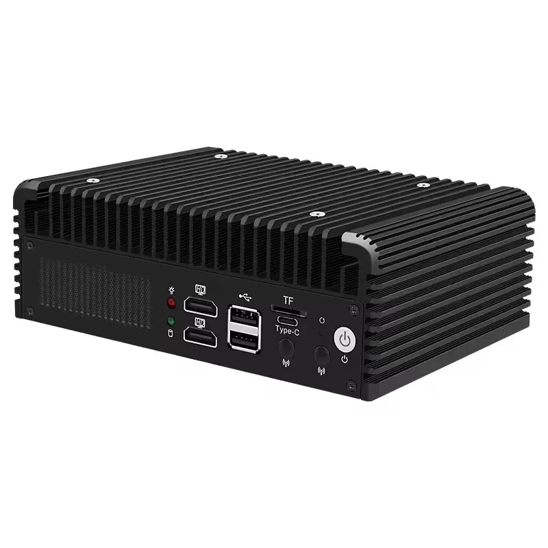 Topton Solid Firewall Mini PC Intel i3 N305 N100 2x/1x 10G LANs SFP + 2x2,5G i226-V, computadora NVMe 2 * SATA Proxmox NAS servidor doméstico