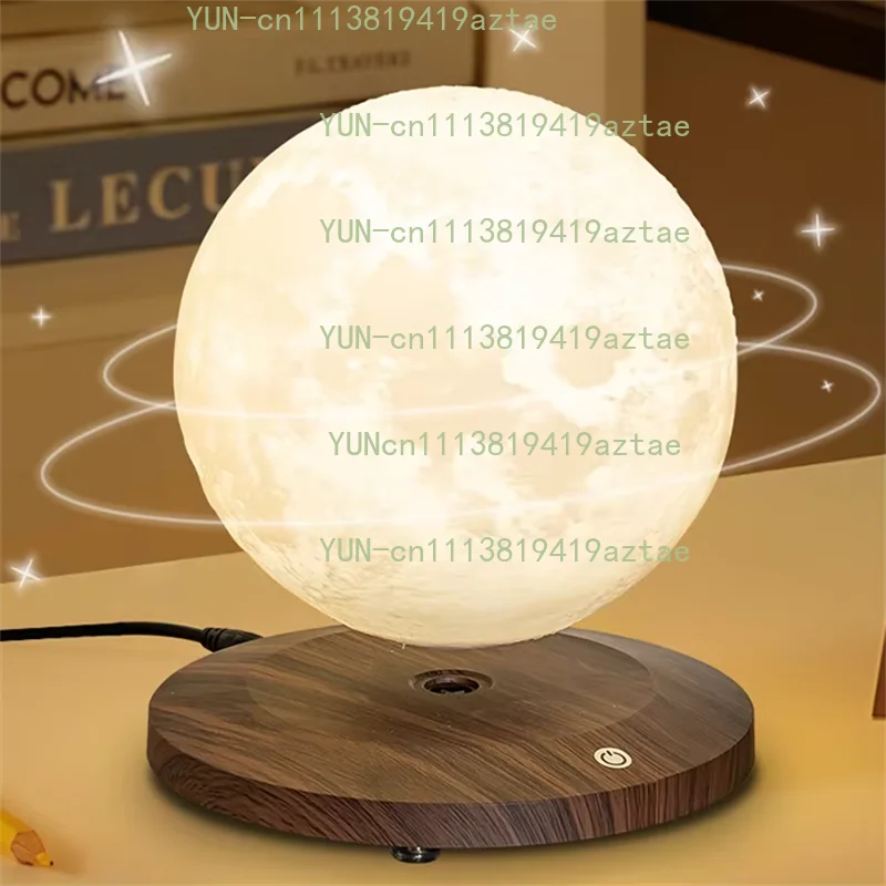 3D Printed Magnetic Levitating Moon Lamp Globe Creative Office Home Decoration Unique Gifts