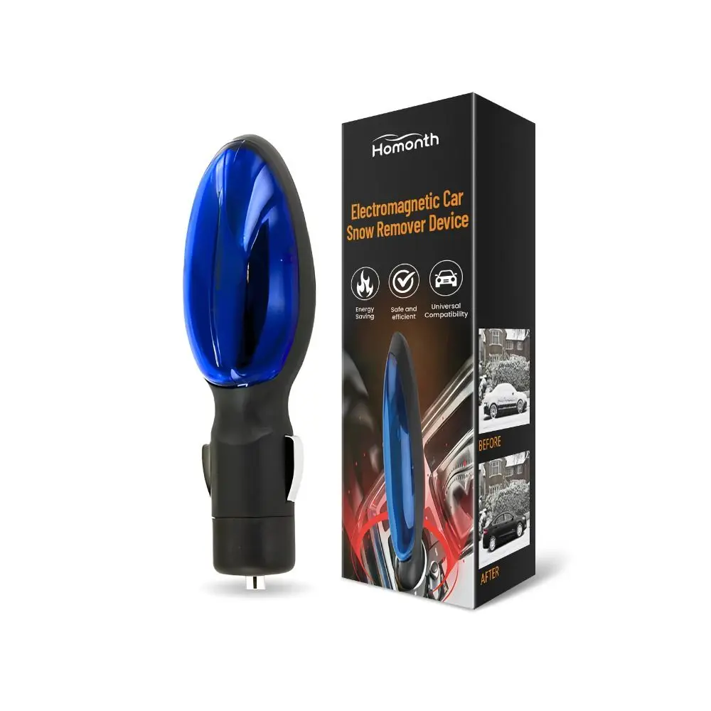 Anti Freezing Electromagnetic Deicer Portable Kinetic Molecular Heater Car Defroster Snow Remover Car Snow Removal Device