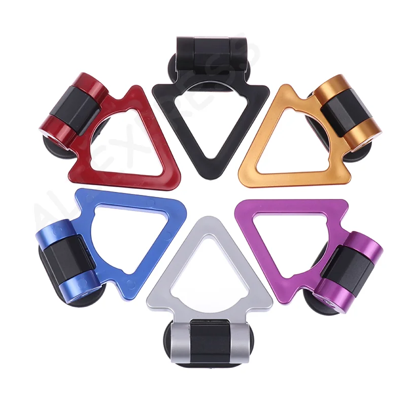 ABS カースタイリングトレーラーフックステッカー装飾車の自動車リアフロントトレーラーシミュレーションレーシングリング車両牽引フック