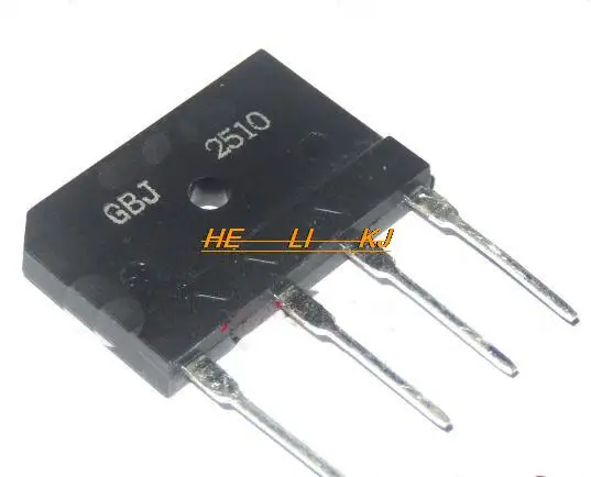 

Freeshipping 5 PCS GBJ2510 RECT BRIDGE GPP 1000 V 25A