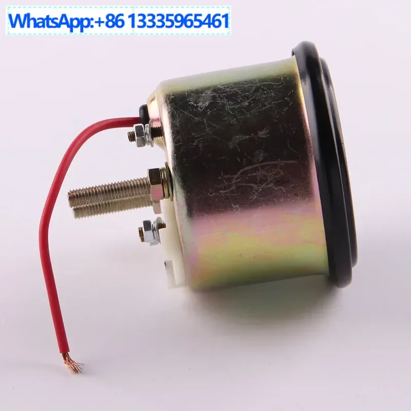 

4PCS 12V 24V oil level gauge, electromagnetic diesel engine fuel level gauge 55MM mounting fuselage