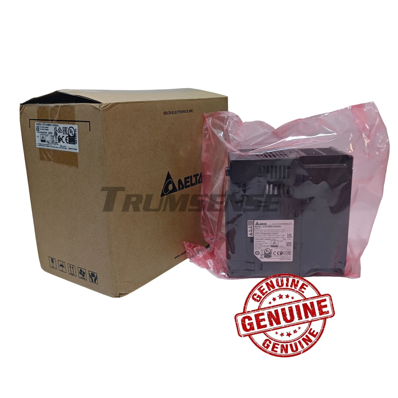 Genuine Delta VFD7A5MS21ANSAA MS300 VFD 1.5KW Frequency Inverter Single three-Phase 230V Variable Frequency Drive Compact Size