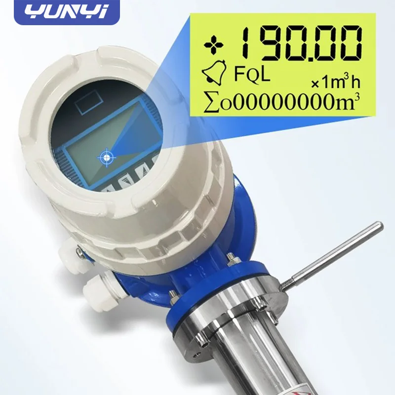 Pvc omeg insertion type electromagnetic flow meter  transmitter