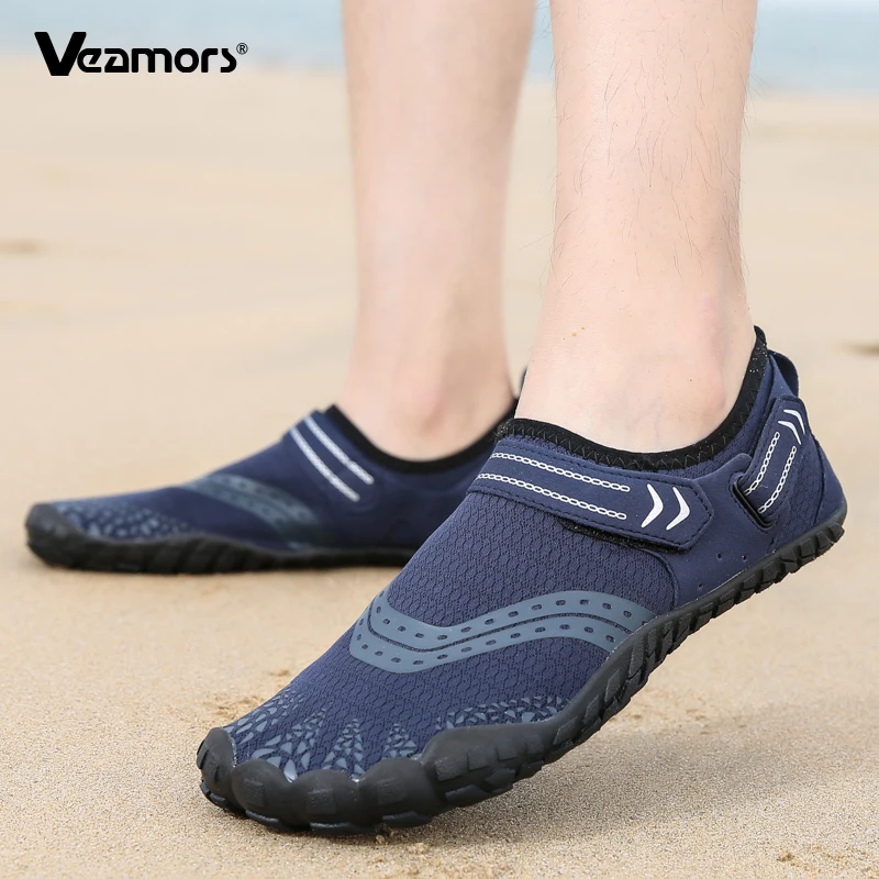 Light Breathable Men's Barefoot Wading Shoes Quick Dry Women Water Sport Shoes Sailing Surfing Beach Aqua Shoes Non-slip