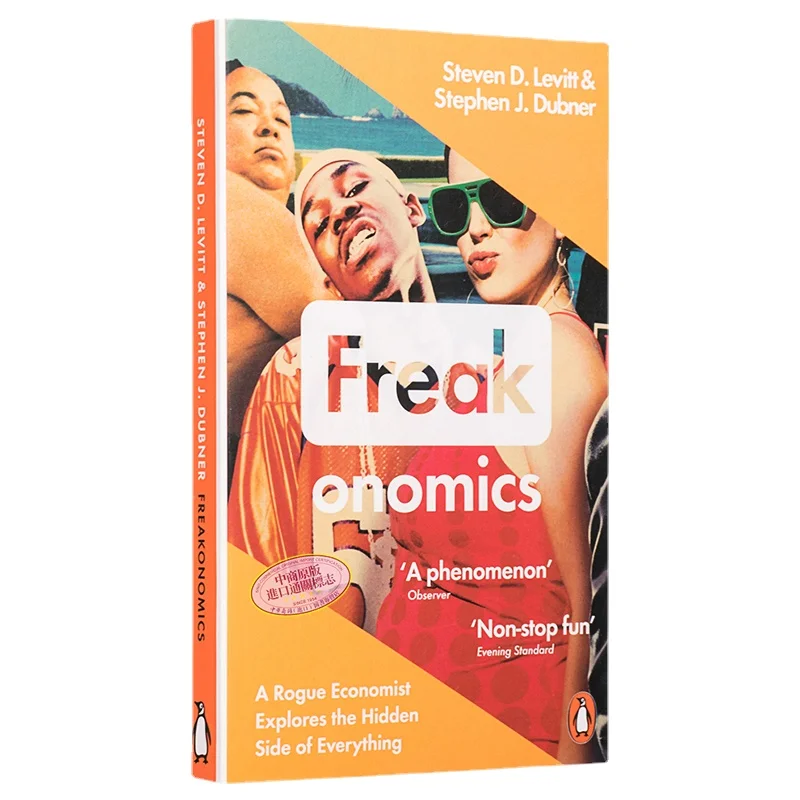 

Freakonomics, Bestselling books in English, Social and Philosophy books 9780141019017