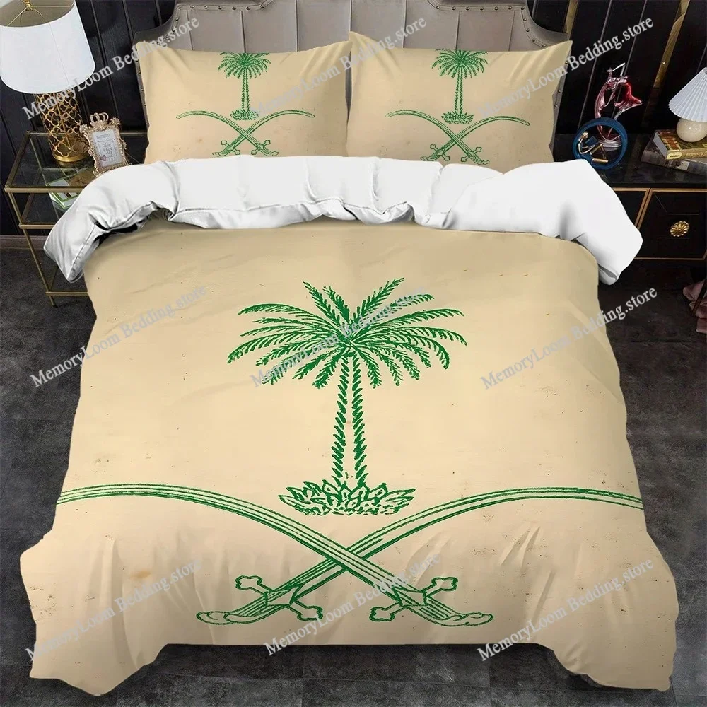 

Country S-Saudi Arabia Duvet Cover Set Home Style Bedding Soft Laundry Cotton Bed Four Seasons Student Dormitory Luxury Gift963