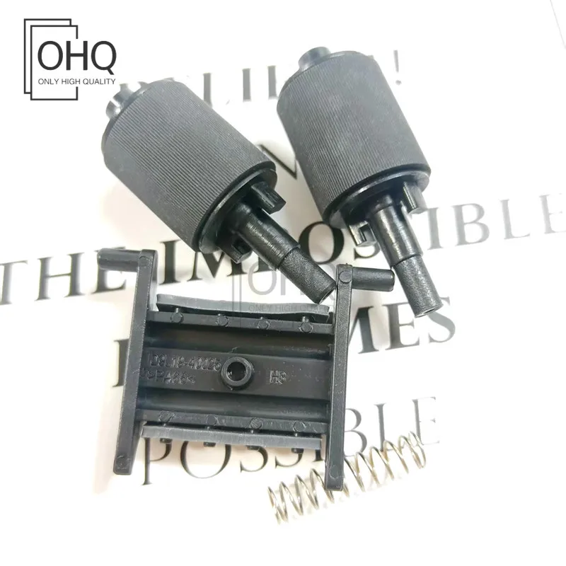 ADF Pickup Roller and Separation Pad with Spring for 1 Set for HP 8710 8720 8730 8620 8610 Printer Accessories