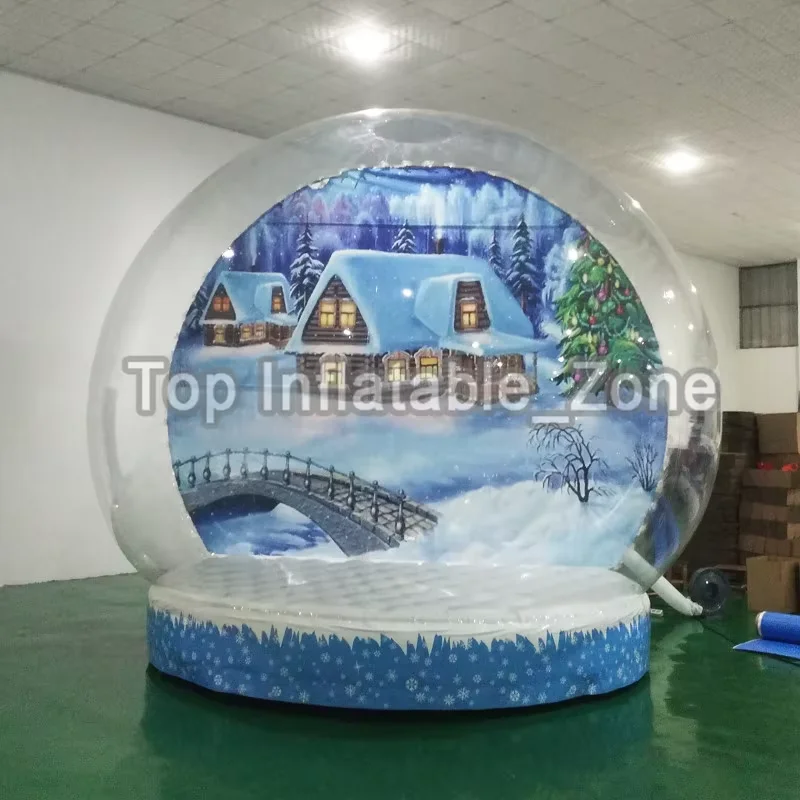 Beautiful Inflatable Snow Globe Factory Price Inflatable Snow Globe Photo Booth For Sale High Quality Snow Globe
