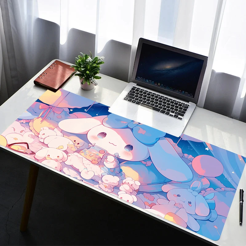 Mouse Pad PC Non Slip Rubber HD Mousepad Laptop Gamer Cabinet Keyboard Pad Office C-cinnamoroll Computer Gaming Desk Mouse Mat