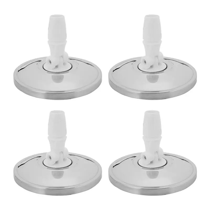 A84E-4X Mop Head Revolving Stainless Steel Household Floor Mop Head Replacement Automatic Mop Head Spin Cleaning Home Tools
