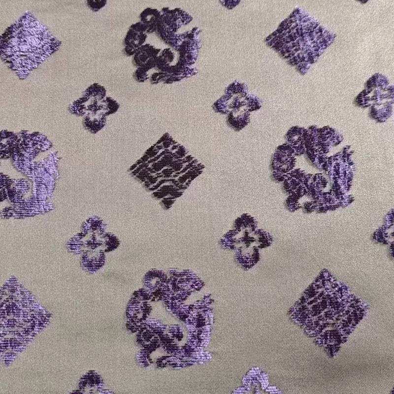 

Traditional Chinese velvet and Zhangzhou fabric fine jacquard pure silk new Chinese-style clothing