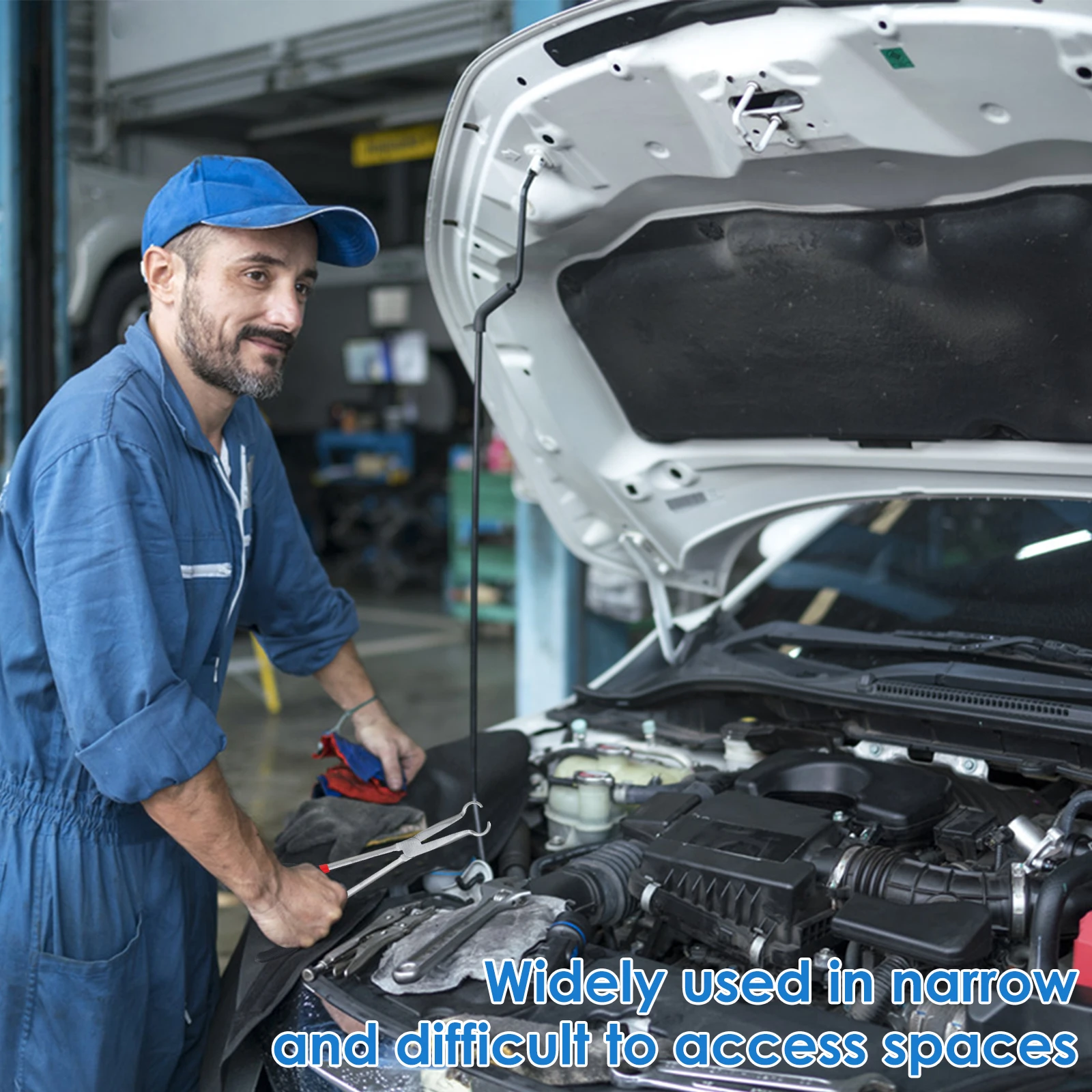 3 قطع من 11 بوصة O-حلقة كماشة تمديد كماشة خرطوم كماشة الكربون الصلب اعة التفكيك كماشة أدوات يدوية #4