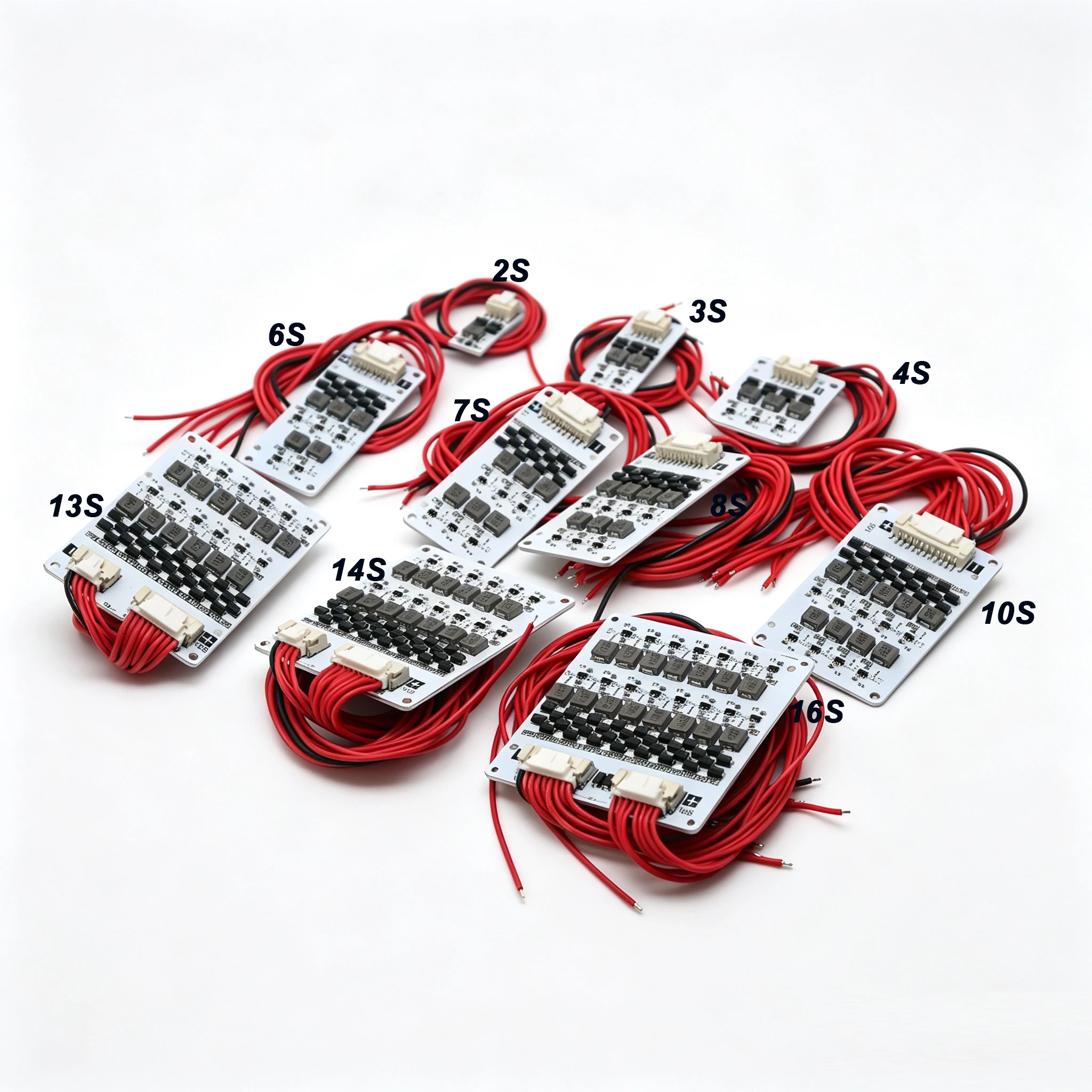 Lithium-Batterie 1,5A Aktiver Equalizer-Balancer-Board 2S 3S 4S 6S 7S 8S 10S 13S 14S 16S Energieübertragungs-Balance LiIon Lifepo4 BMS – Detail 4