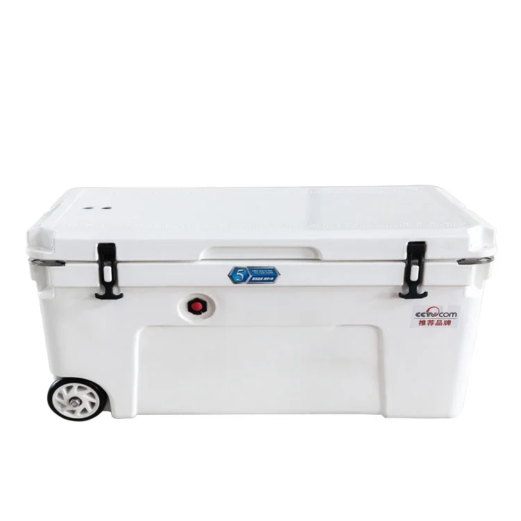 Rotomolding insulated ice cooler box