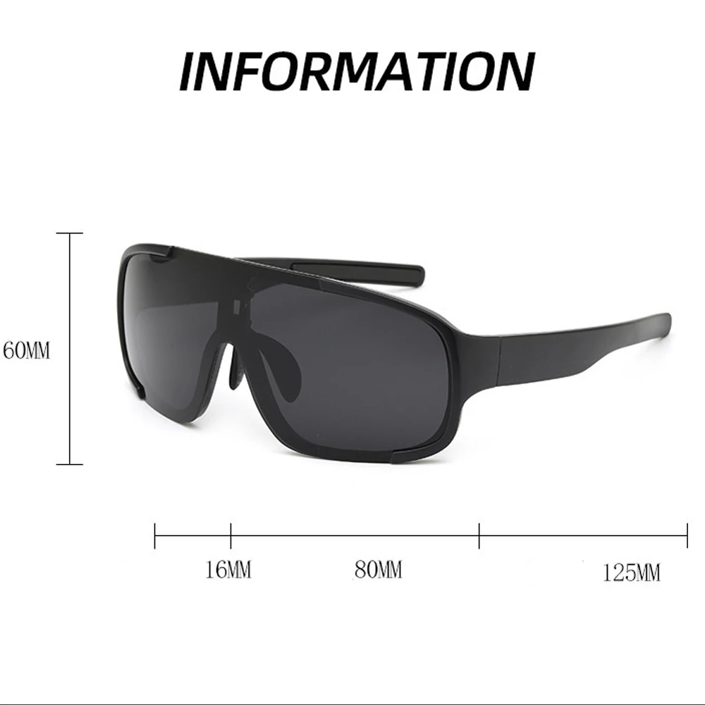 Unisex Polarized Sports Sunglasses - UV Protection, Lightweight & Secure Fit for Driving, Cycling & Fishing - Stylish & Durable