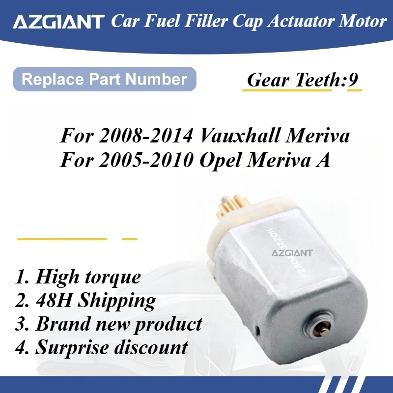 

For Vauxhall Opel Meriva A 2008-2010 Fuel Filler Flap Open Lock Release Actuator Inner Motor Tank Cap Door Repair Engine