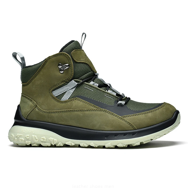 High Top Athletic Shoes Men Famous Luxury Tactics Combat Anti-wear Sneaker Outdoor Camping Hiking Training Boots Hunting Fishing