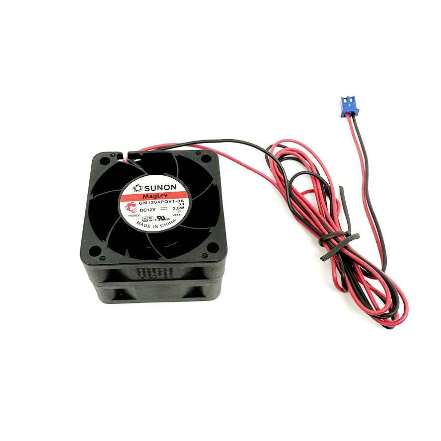 Sunon Maglev 40x40x28mm 4cm 4028 Server Fan 12V 2.8W 1U 2U Server Fan GM1204PQV1-8A Big Wind Server Cooling Fan 2PIN