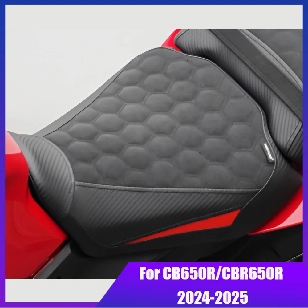 

For Honda CB650R CBR650R 2025 Motorcycle Seat Cushion Front Driver Rear Passenger Solo Seat Cowl Cushion Pad CB CBR 650R 2024