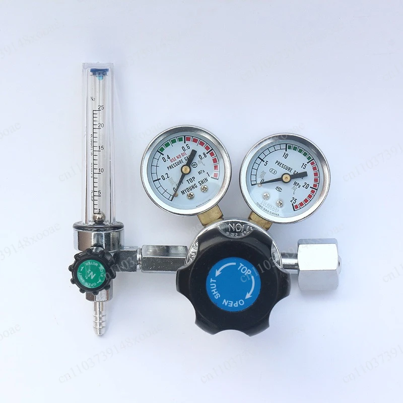 Welded and cut nitrogen flow meter YQD 731L instrument nitrogen meter/helium meter argon