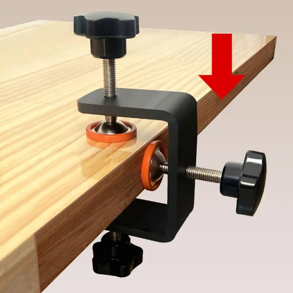 Versatile Vise Edging Clamp Heavy Duty 3 Way Face Clamp for Securing Boards in Woodworking Projects