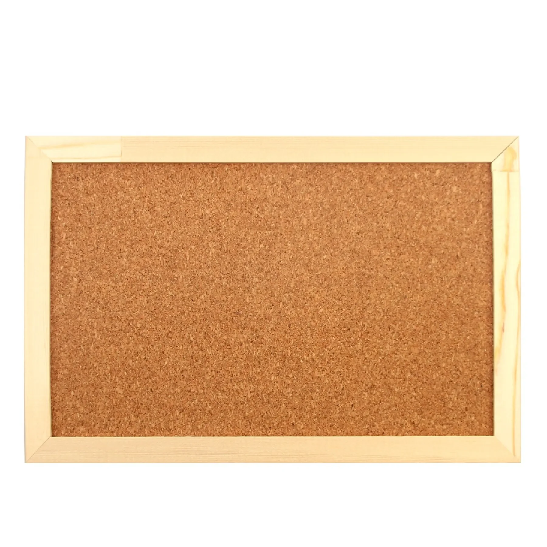 Cork Wood Wall Hanging Message Bulletin Board Frame Notice Note Memo Board for Home Office Shop School Photo Background