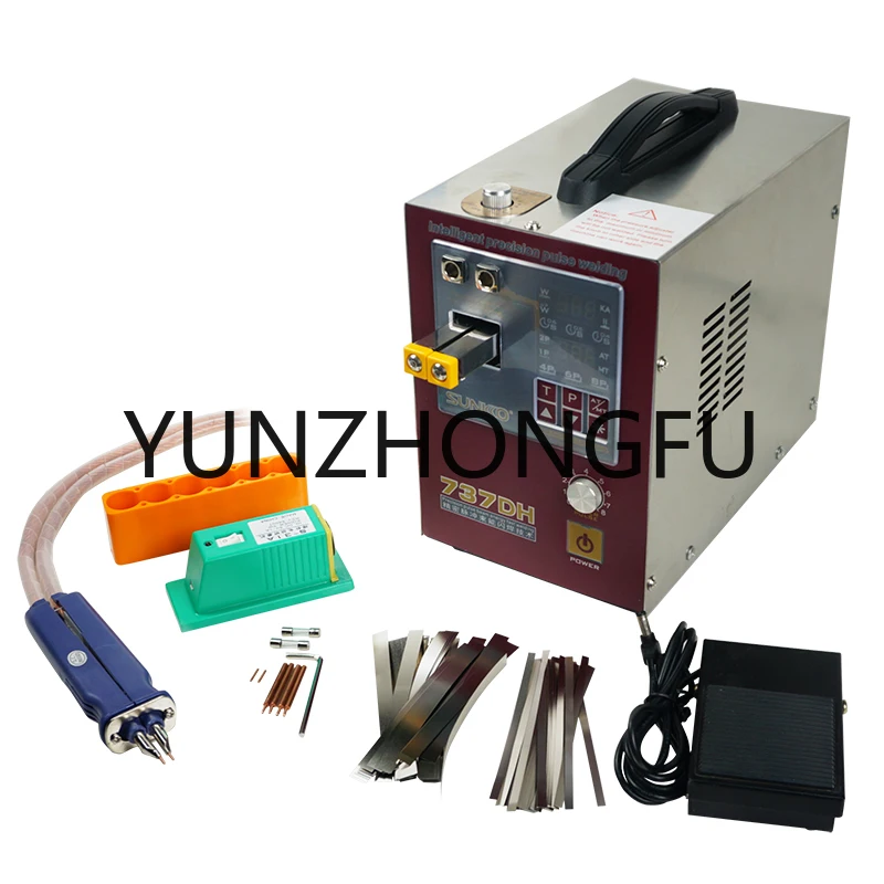 SUNKKO 737DH Upgrade Induction Delay Battery Spot Welding Machine 18650 Lithium Battery High Power Small Welding Machine