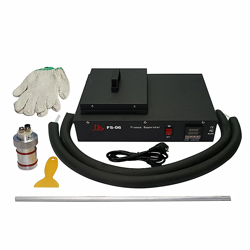 

Original Liquid Nitrogen Frozen Separator Built-in Oil-free Pump FS-06 220V 110V Common Use 300W LCD Repair Kit