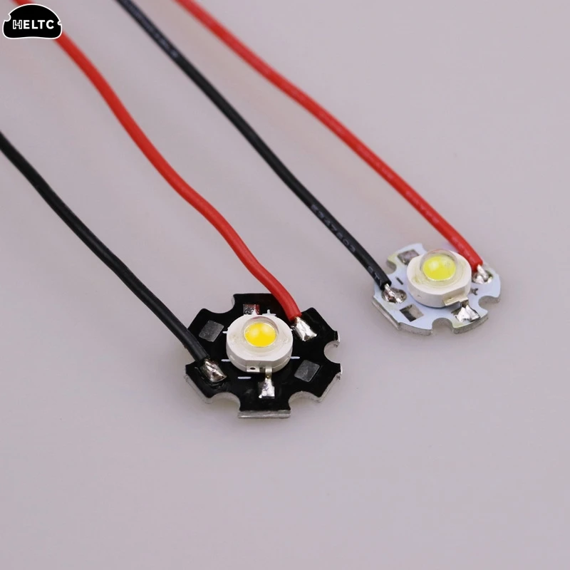 1 szt. Koraliki do lampy LED 150mm 3W pełne spektrum białe/ciepłe białe z aluminiowa płyta i kablem do latarek akcesoria części