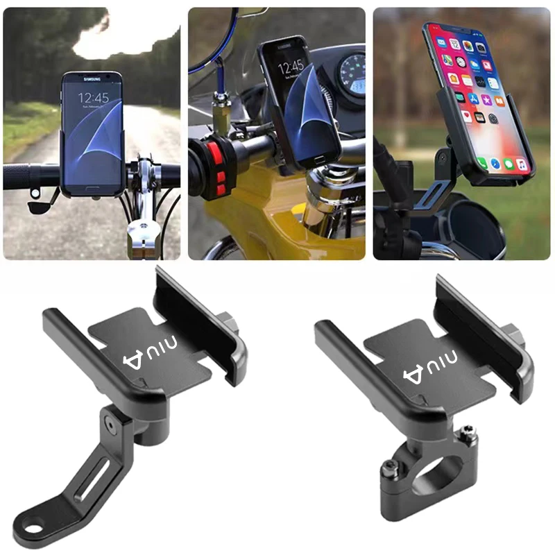 

For NIU N1 N1S M1 U1 M+ NG US U+ UQI U+B Motorcycle accessories mobile phone holder GPS navigation mounting bracket