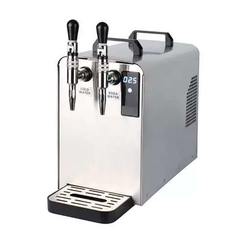 Commercial Sparkling Water Machine Soda Maker Carbonated Beverage Dispenser with Refrigeration Compressor for Bar Milk Tea