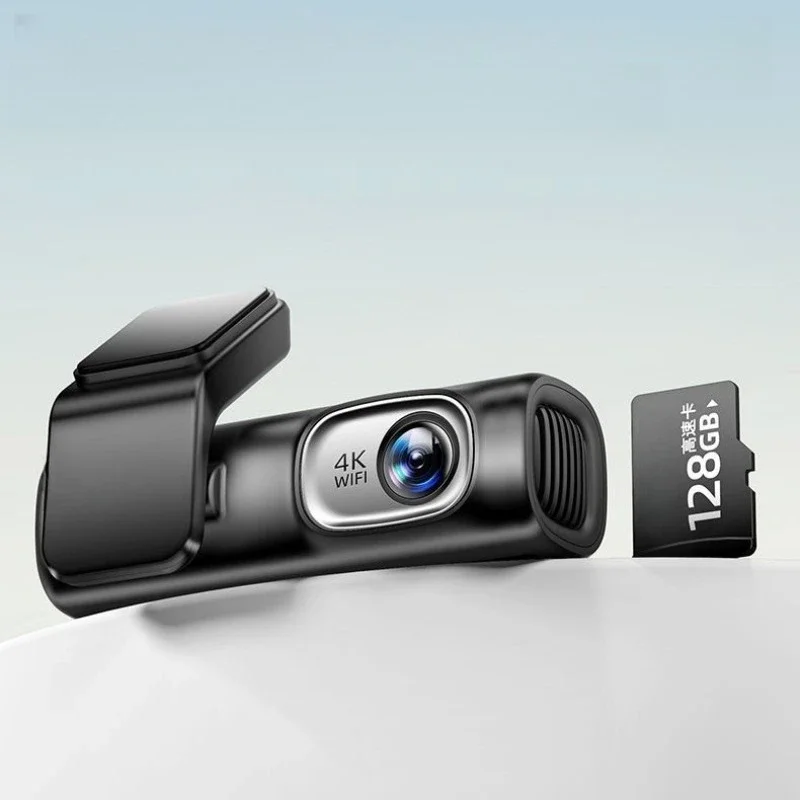 Recorder 3K front and rear double recording parking 360 panoramic free wiring 2026