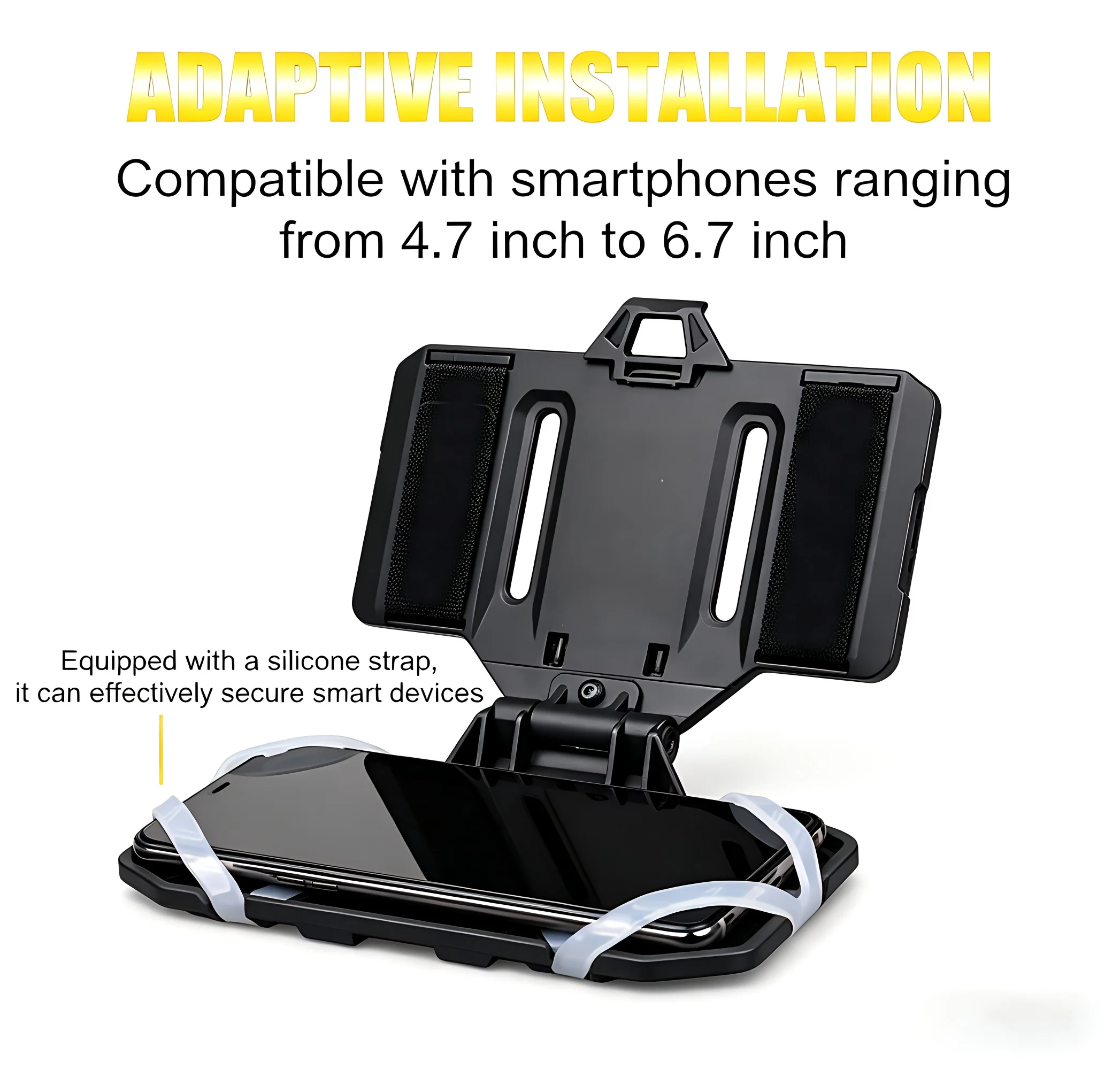 

Tactical Chest Phone Holder - Waterproof Mount Fits 6.1-6.7" for First Responder, Motorcycle, Hiking