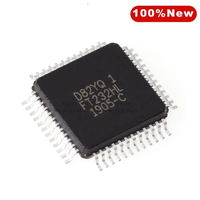 5pcs Original FT232HL FT232 FT232HLL-REEL LQFP-48 USB Interface IC USB HS to UART/FIFO SPI/JTAG/I2C LQFP-48